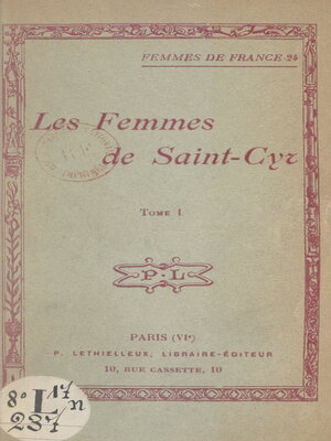 cover image of Les femmes de Saint-Cyr (1)